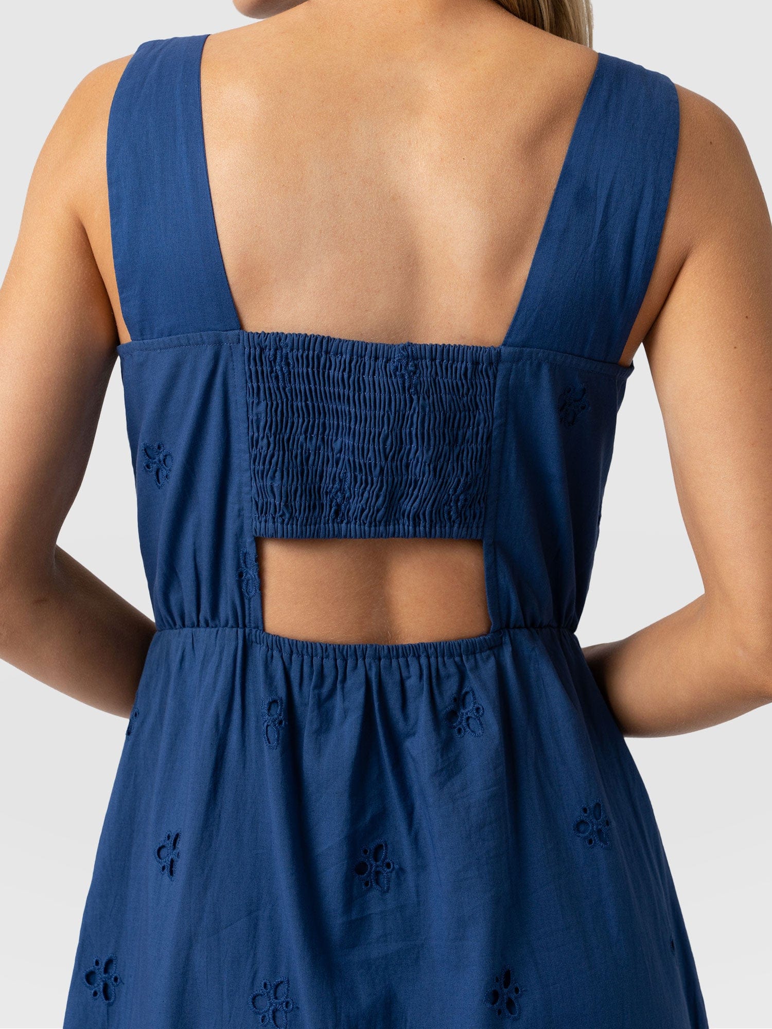 Serena Dress - Navy
